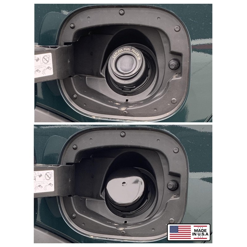 Cap & Shield Tethered 2.75inch ID, Capless Gas Cap Dirt,