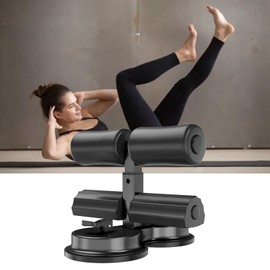 RiToEasysports Sit Up Exercise, Portable Sit Up Assistant Device for Fitness Exercising Abdominal Muscles Full Body Training (Black) Sit Up