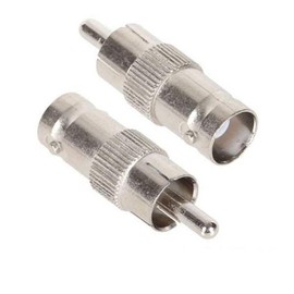 JQ 1 BNC to RCA adapter F/M extension adapter connector / BNC RCA 변환 젠더 F/M 연장 젠더 변환 커넥터 1개