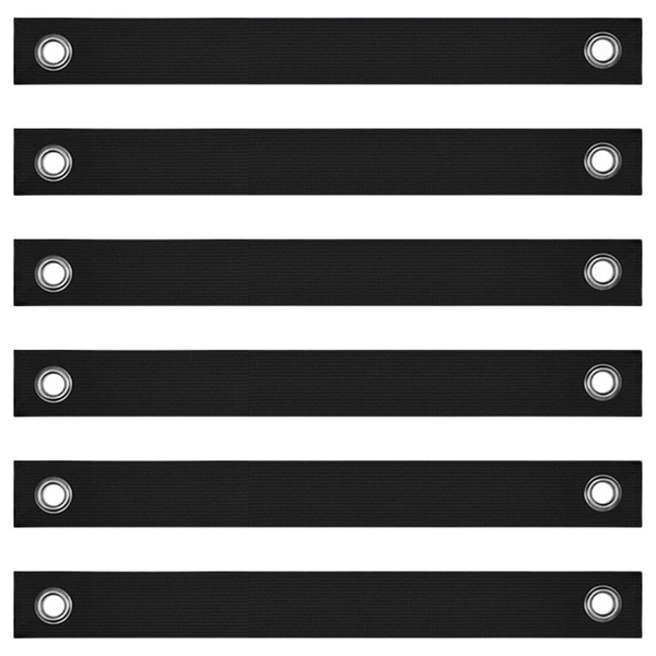 TRACOMPAN 6 Pack Tree Support Straps with Grommets - Heavy-Duty