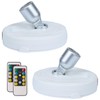 HAMVIDNE LED Spotlight, Battery Operated Picture Lights, Uplighting Indoor, Puck