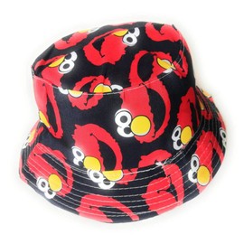 KGM Cool Cartoon Beard Print Festival Holiday Sun Bucket hat (Multicolour)