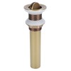 Sink Drain NonOverflow AntiClog Bathroom Wash Basin Drainer Stopper Accessory