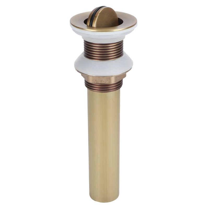 Sink Drain NonOverflow AntiClog Bathroom Wash Basin Drainer Stopper Accessory