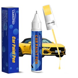 Yellow Touch Up Paint for Cars,Car Paint Touch Up Pen for Deep Scratches,Car Scratch Repair Pen Auto Scratch Remover for Easy to Use and Fix(Latin yellow)