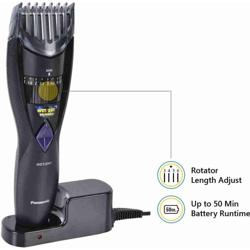 Panasonic ER-GB37 Men's Trimmer (Black)
