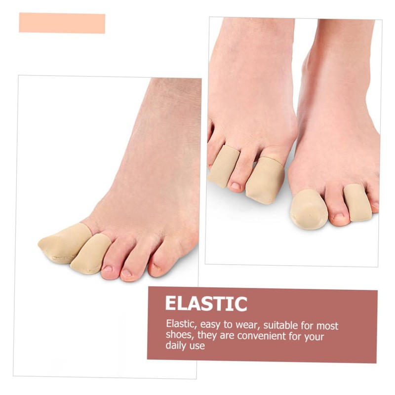 Ipetboom Toe 2pcs Elastic Toe Protective Sleeves for Women Vents