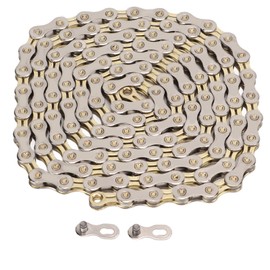 Mountain Bike Road Bicycle Chain 13 Speed 126 Links Bicycle Chain Half Hollow Design SX13L