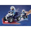 PLAYMOBIL City Action 71092 Police Quad with Pullback Motor, Toy