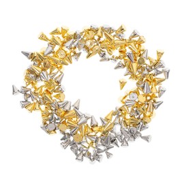 PACKOVE 200pcs Nail Charms and Gems for Nail Art Decoration and Rhinestones for Manicure and Crafts Versatile Accessories for Gel