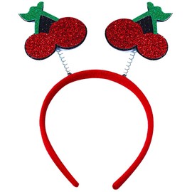 MAGICLULU Summer Cherry Headband Cherry Design Headbands Headbands Headbopper Hairband Women Costume Accessories Summer Party Favourite