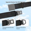 Airplane Seat Belt Extender, Adjustable 7-35 Inch Seatbelt Extender for
