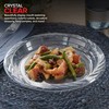 Stock Your Home 480-Count, 9 Inch Clear Plastic Plates, Flexible,