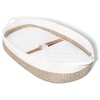 JVEOO Baby Changing Basket with Diaper Changing Pad Breathable Waterproof