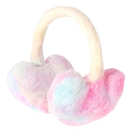 Winter Ear Muffs for Women Girls Cute Love Earmuffs Warmers Winter Outdoor Earmuffs Adjustable Ear Covers Headband