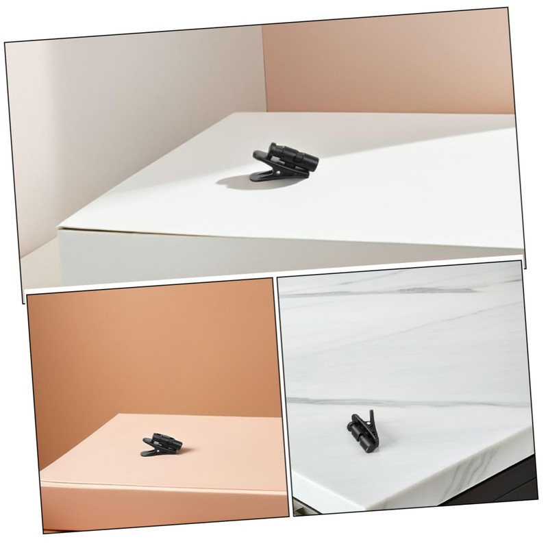 SHOWERORO 6PCS Earphone Wire Clips Durable Headset Cable Clamp for