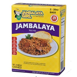 Jambalaya Girl's New Orleans Food Products (Jambalaya, 2 Pack 20 oz.)