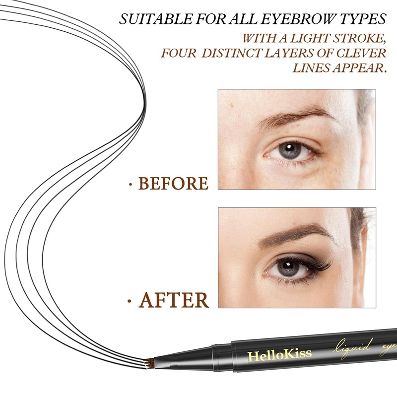 Magic Waterproof Microblading Eyebrow Pencil - Microblade Eyebrow Pen with