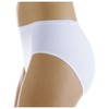 Hush Hush 3-Pack Women's Seamless Light Absorbency Panties White 1X