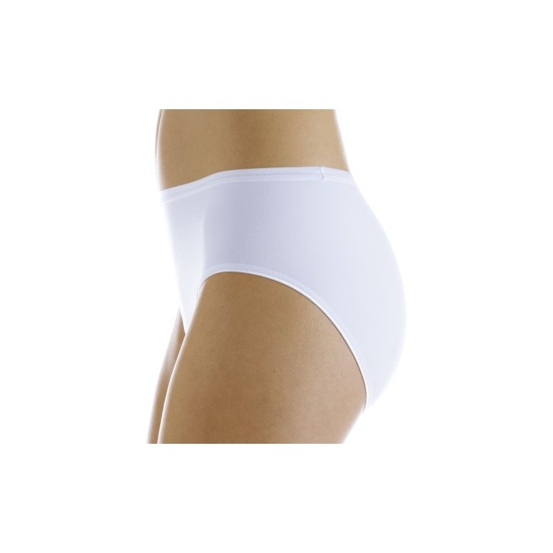 Hush Hush 3-Pack Women's Seamless Light Absorbency Panties White 1X