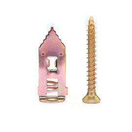 binifiMux Drywall Anchors with Self Drilling Screws Kit, 12x30mm 110pcs, Sheetrock Hanging TV Shelf Strap Cabinet Decoration Fixing Curtain