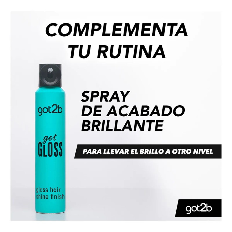Crema Got2b GotGloss pre-base de brillo para cabello 150 ml