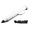 VMS RACING Combo WHITE MOAB ANTENNA & RED ANODIZED HOUSING