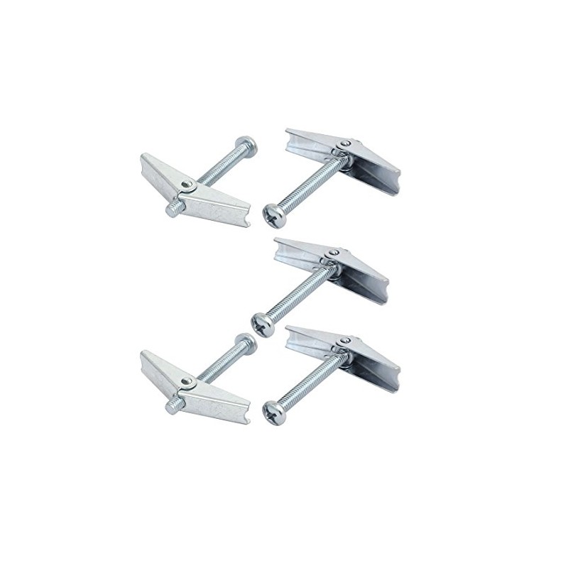 uxcell 5/16-inch X 3-inch Male Thread Spring Loaded Hollow Wall