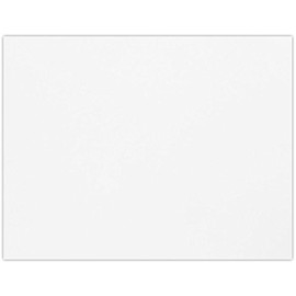 LUXPaper A2 Flat Cards | 4 1/4" x 5 1/2" | Bright White | 100lb. Cover | 50 Qty
