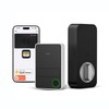 X3 Smart Home Key Keyless Entry Fingerprint Door Lock, Silver