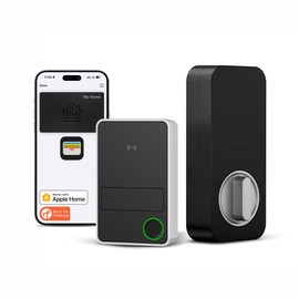 X3 Smart Home Key Keyless Entry Fingerprint Door Lock, Silver