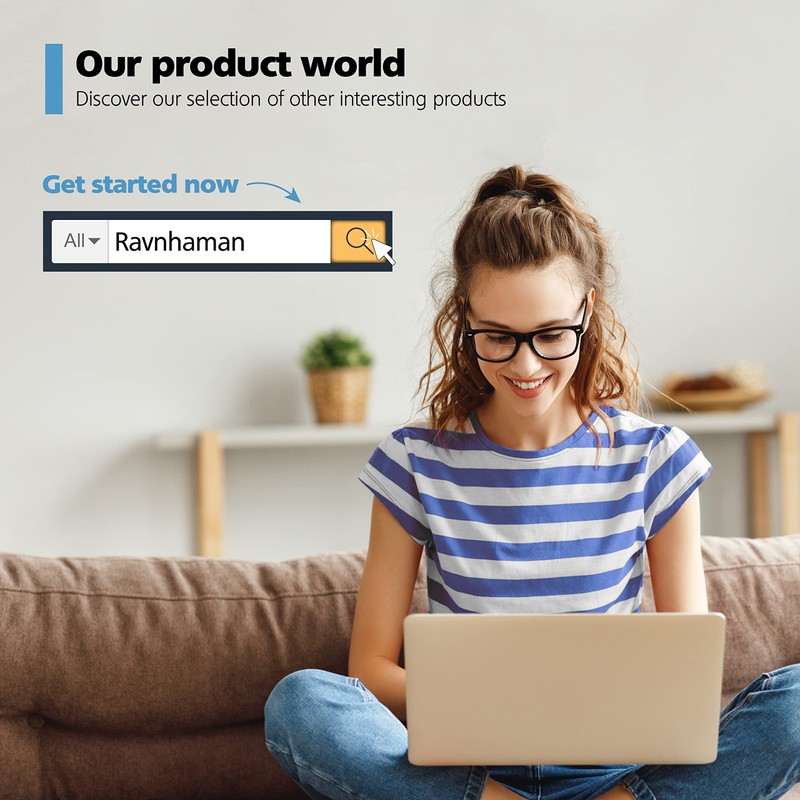 RAVN HAMAN Set of 5 Office chair wheels 11 mm