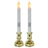 Ner Mitzvah LED Shabbat Candles - Battery Operated Flameless Candles