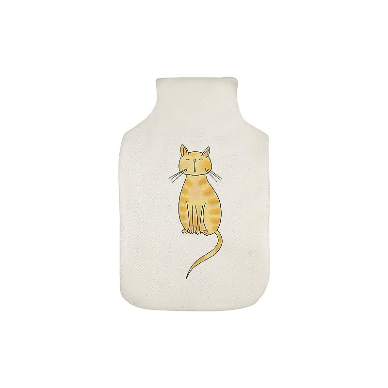 'Ginger Cat' Hot Water Bottle Cover (HW00029809)