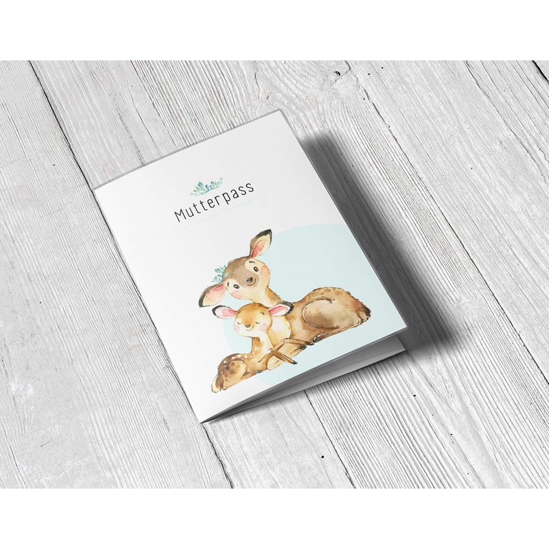 OLGS Maternity Log Cover 3-Piece "Hab dich lieb" | Baby
