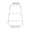 Pot Lid Organizer 30kg Load 3 Lid Capacity S Shaped