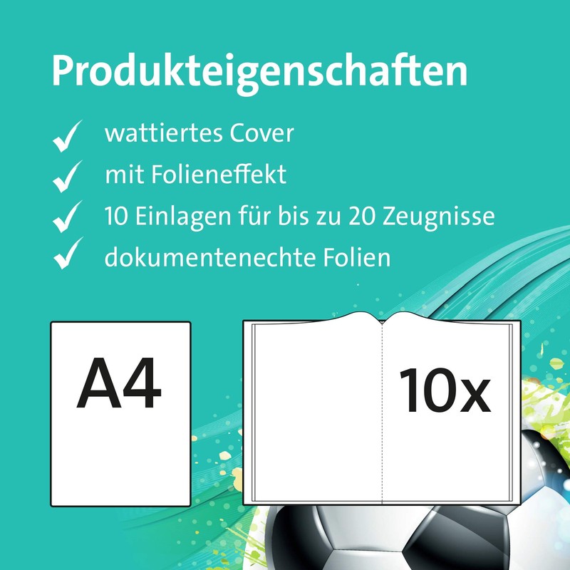 Roth Certificate Folder A4 - 10 Inserts for up to