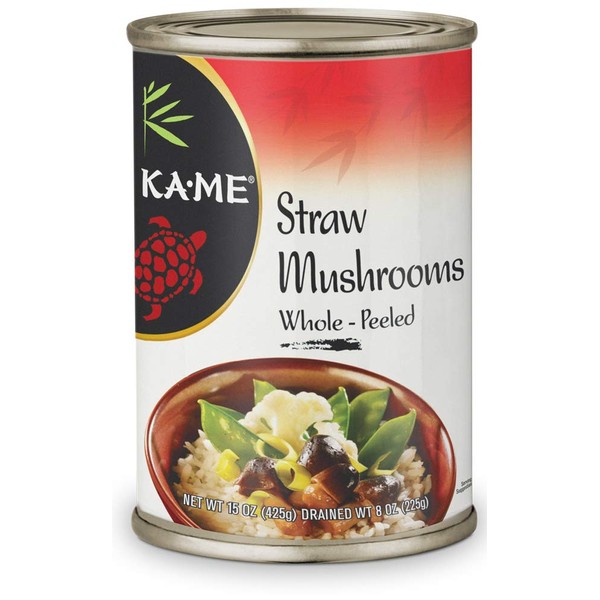 Ka-Me Stir-Fry Vegetables, Straw Mushrooms, 15 Ounce