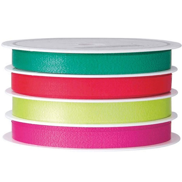 The Gift Wrap Company 4-Channel Curling Ribbon, Holiday Vibrations (13605)
