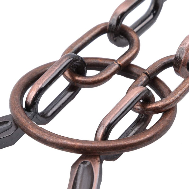 1PC God Lock Puzzle Metal Ring Solution Intellectual Deduction Unlock
