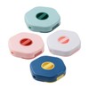IWOWHERO 4Pcs Portable Cable Management Box Data Cable Storage Winder