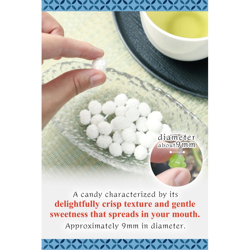 Konpeito Japanese Traditional Sugar Confections Petit Rainbow 15 Pieces pack