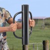 Fence Post Driver, 12LBS Fence Post Driver with Handle, 2.7