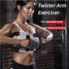 WNOEY Twister Arm Exerciser,Adjustable Spring Workout Bar, Forearm Triceps Chest