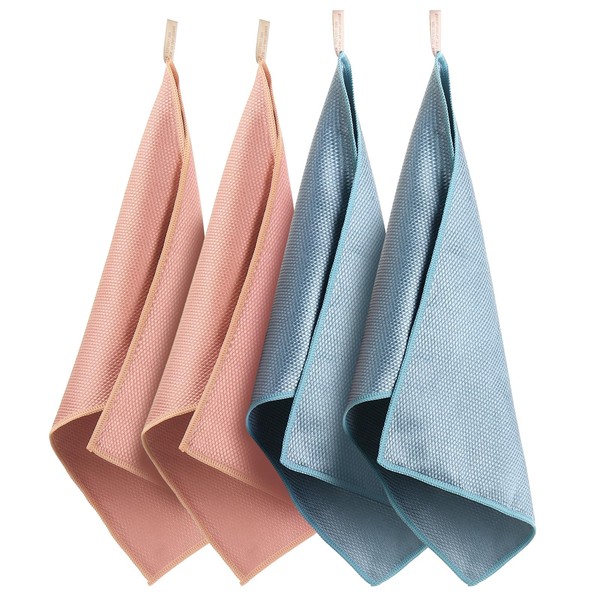 Kitchen Cloth, Absorbent and Quick Drying, Ultra Thick, Microfiber Cloth