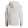 Jack & Jones Men’s Hoodie, Hooded Jumper with Logo, White