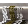 DODIN HOME 10 Bronze Wire Hangers Space Saving Metal Coat