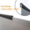 LEPEVNEY Edge Trim U Seal Black Rubber U-K Rubber Seal