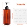 Volumoon Pack of 2 500 ml Refillable Soap Dispenser, Empty