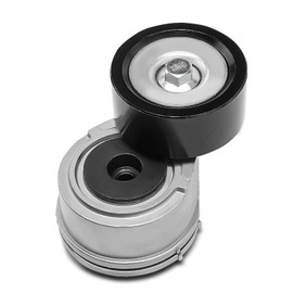 A-Premium Belt Tensioner Assembly with Pulley Compatible with Freightliner B2, FB65, FLD112, FLD120, FS65, M2 100, M2 106, MT45, Sport Chassis & Sterling Truck Acterra, Acterra 5500, Acterra 6500